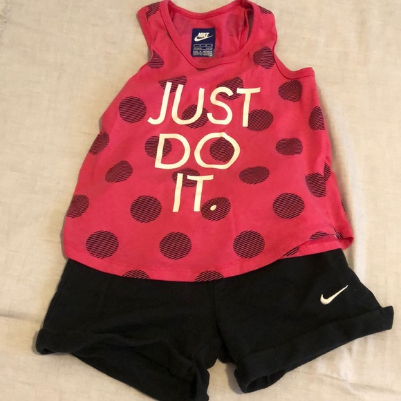 Nike Other - little girls tank and short set